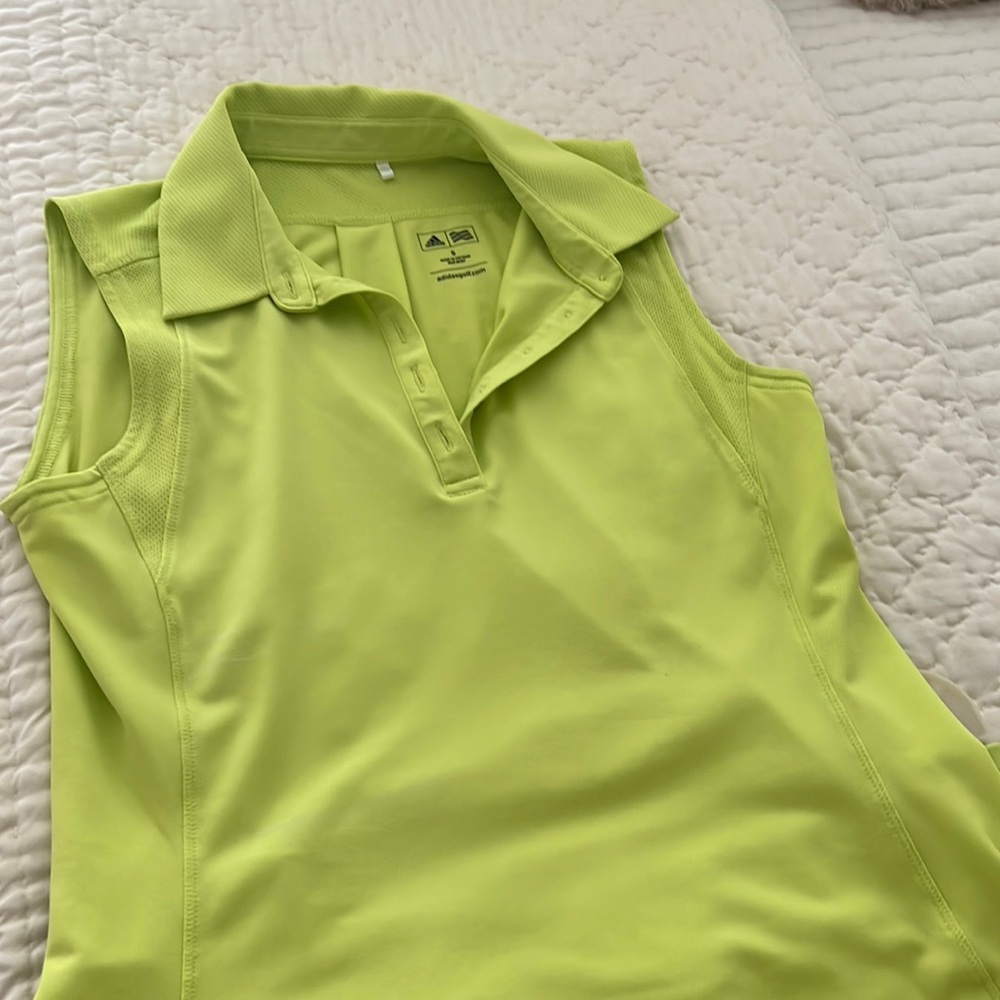 Adidas golf shirt & skirt to match